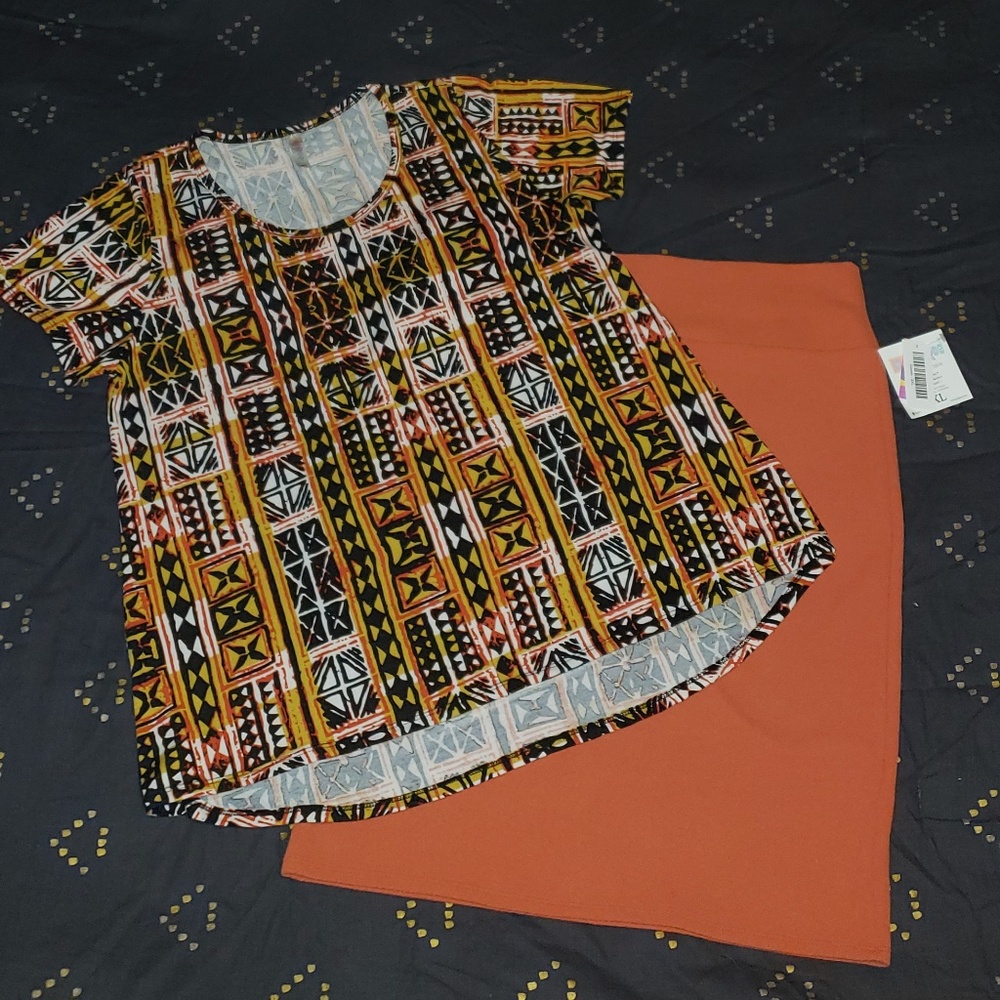 Awesome fall Lularoe outfit!